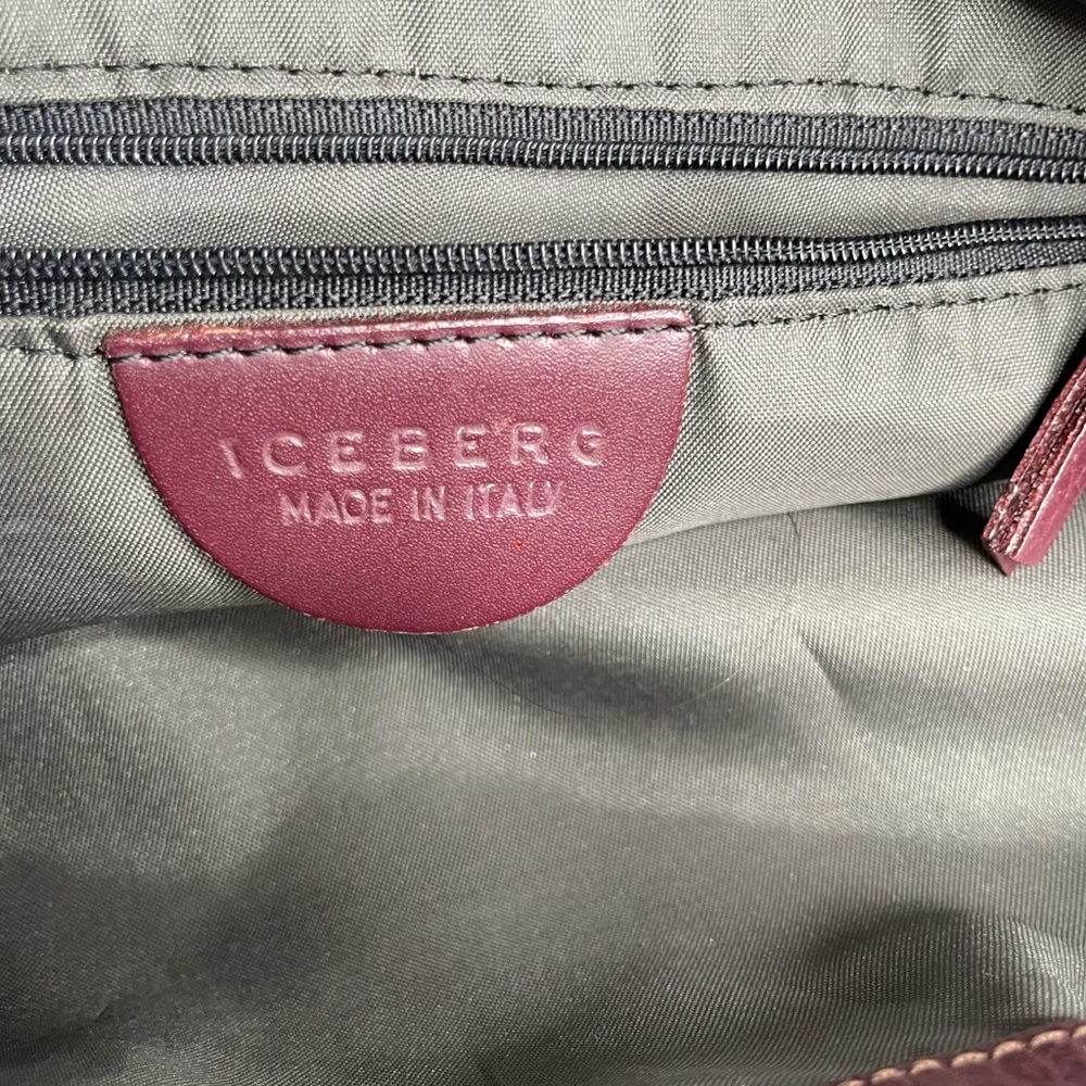 Iceberg Made in Italy Purple HoBo Bag - Picture 6 of 10